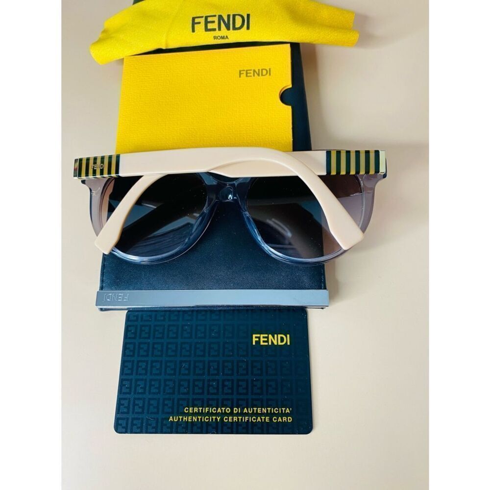 Fendi Sunglasses with Brown Gradient Lenses & Certificate of Authenticity.